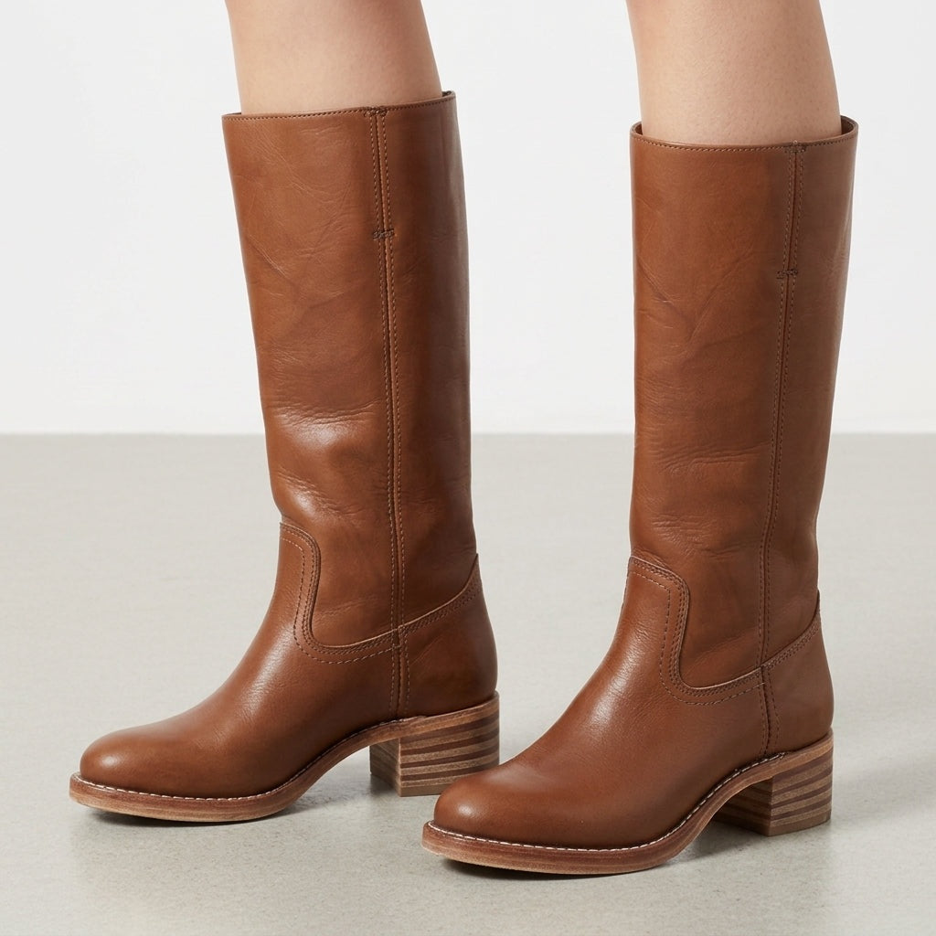 Hardy – Unisex Wide Calf Boots with a Stretch Shaft