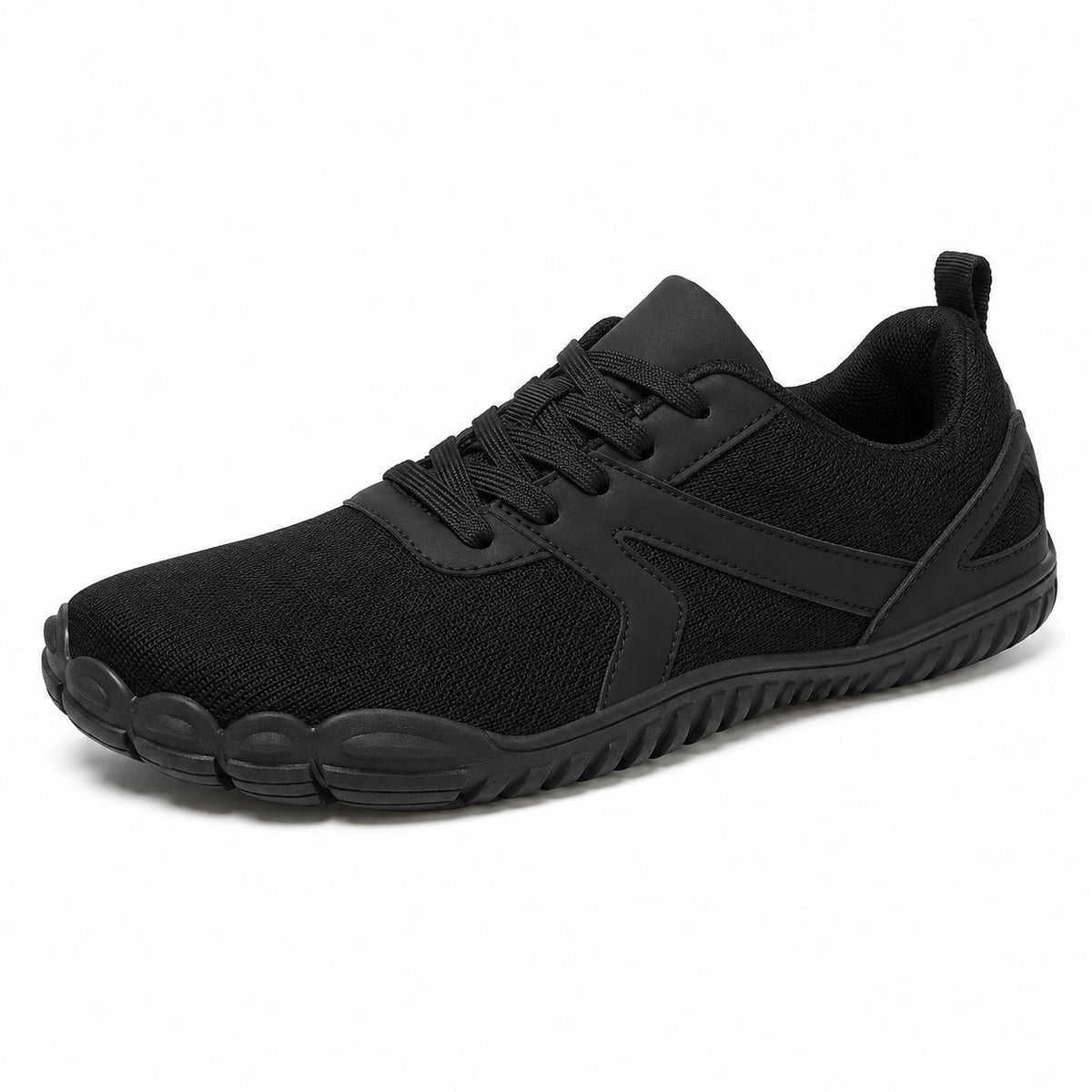 Adams – Unisex Barefoot Sneakers in Black