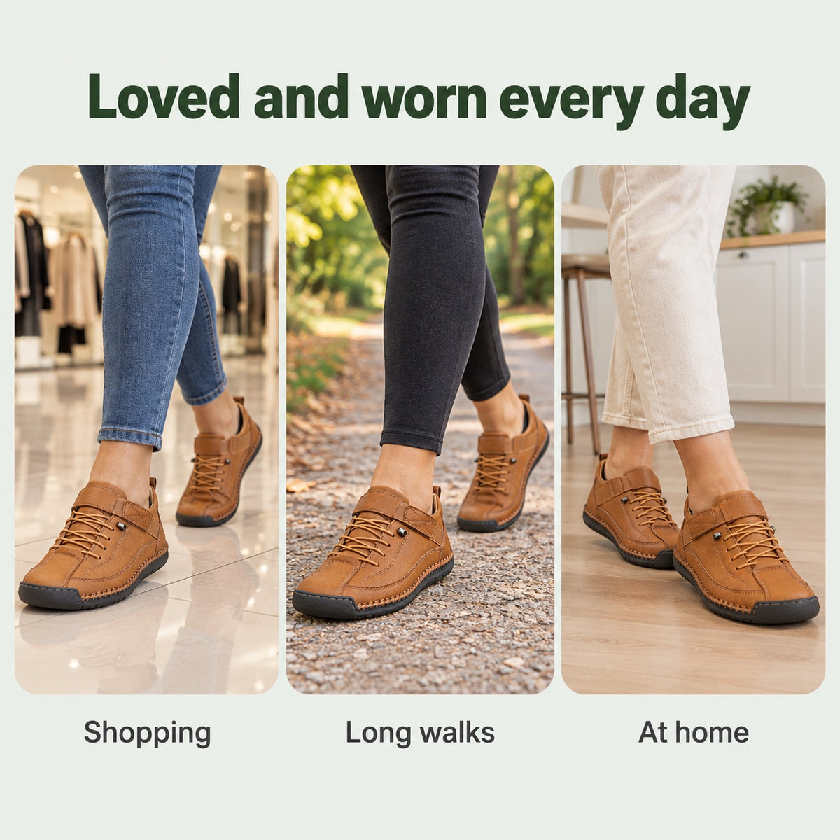 Adrienne – Women's Walking Sneakers, worn every day