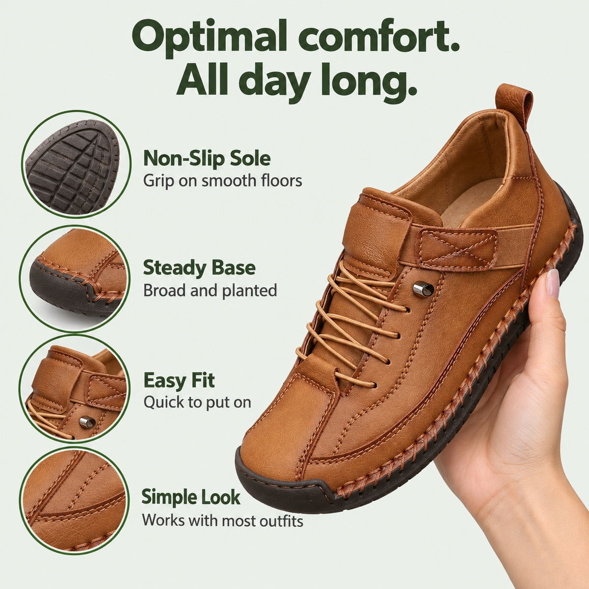 Adrienne – Women's Walking Sneakers, features