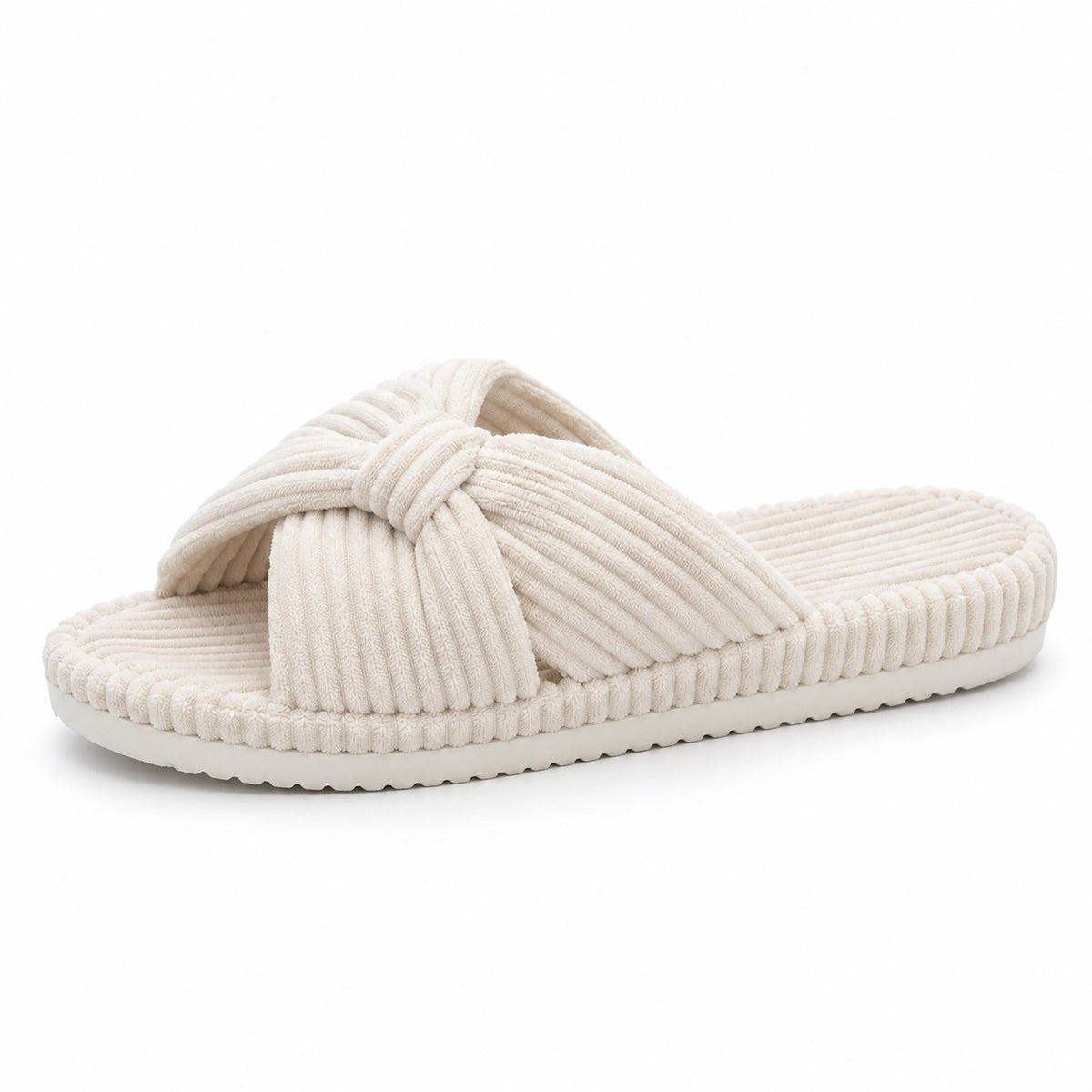 Alberta – Women's Comfort Slippers in White