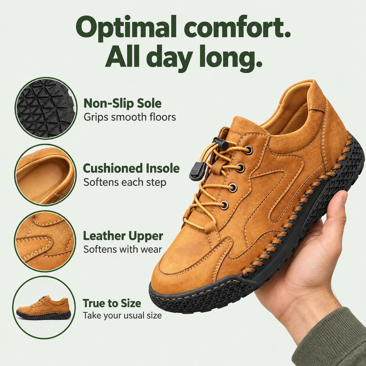 Allan – Men's Non-Slip Shoes, features