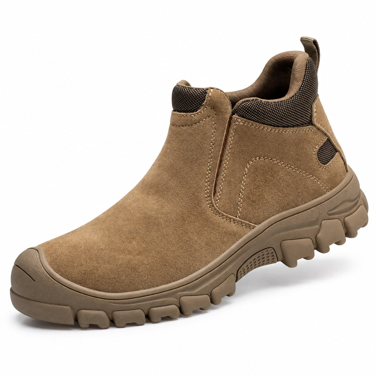 Alton – Men's Wide Calf Boots in Brown