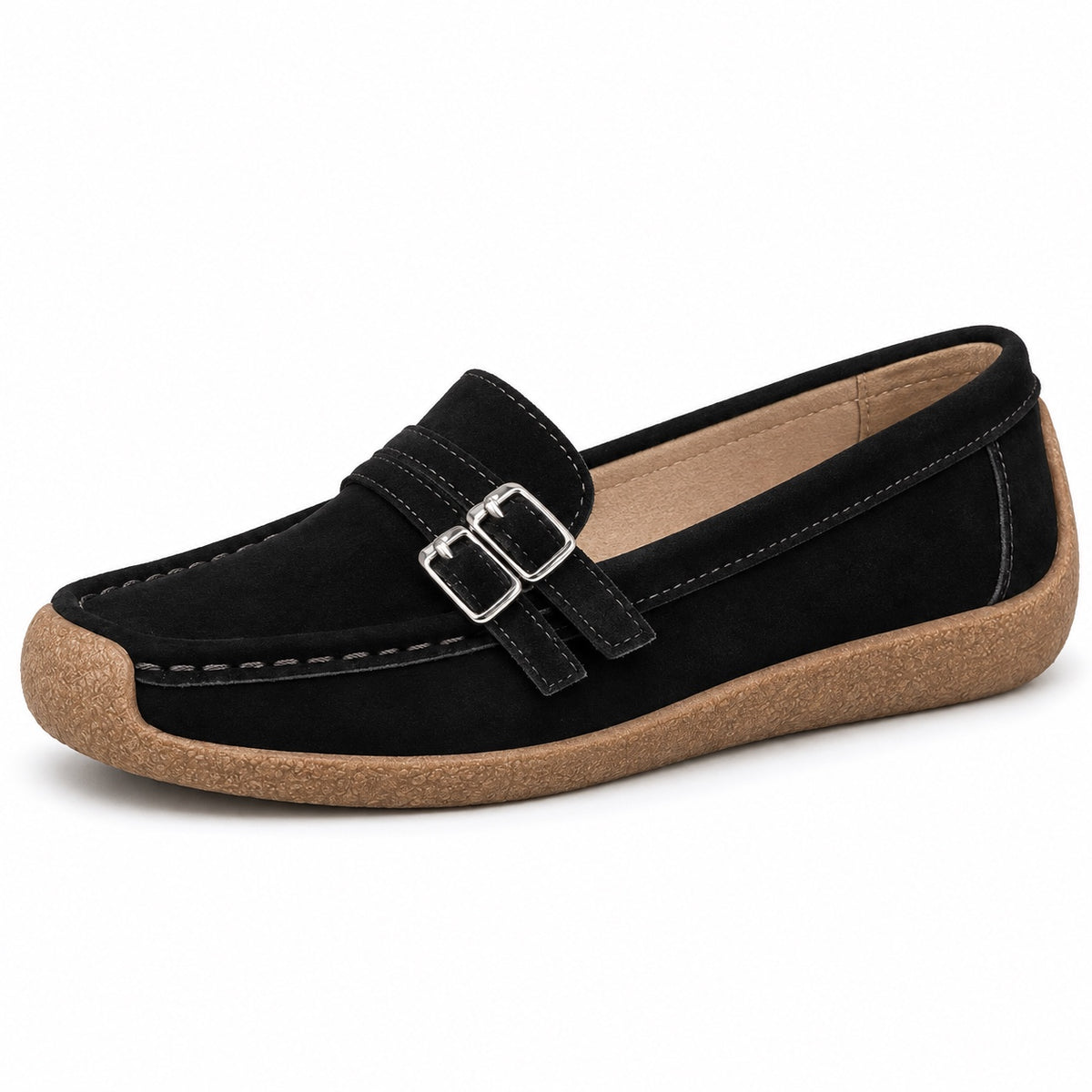 Alyssa – Women's Wide Toe Box Shoes in Black