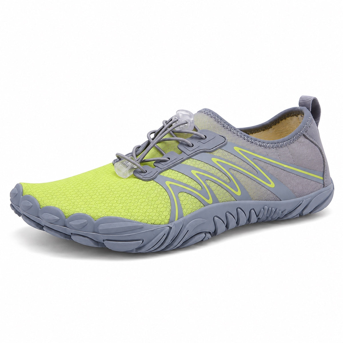Andrews – Unisex Barefoot Shoes in Gray Green