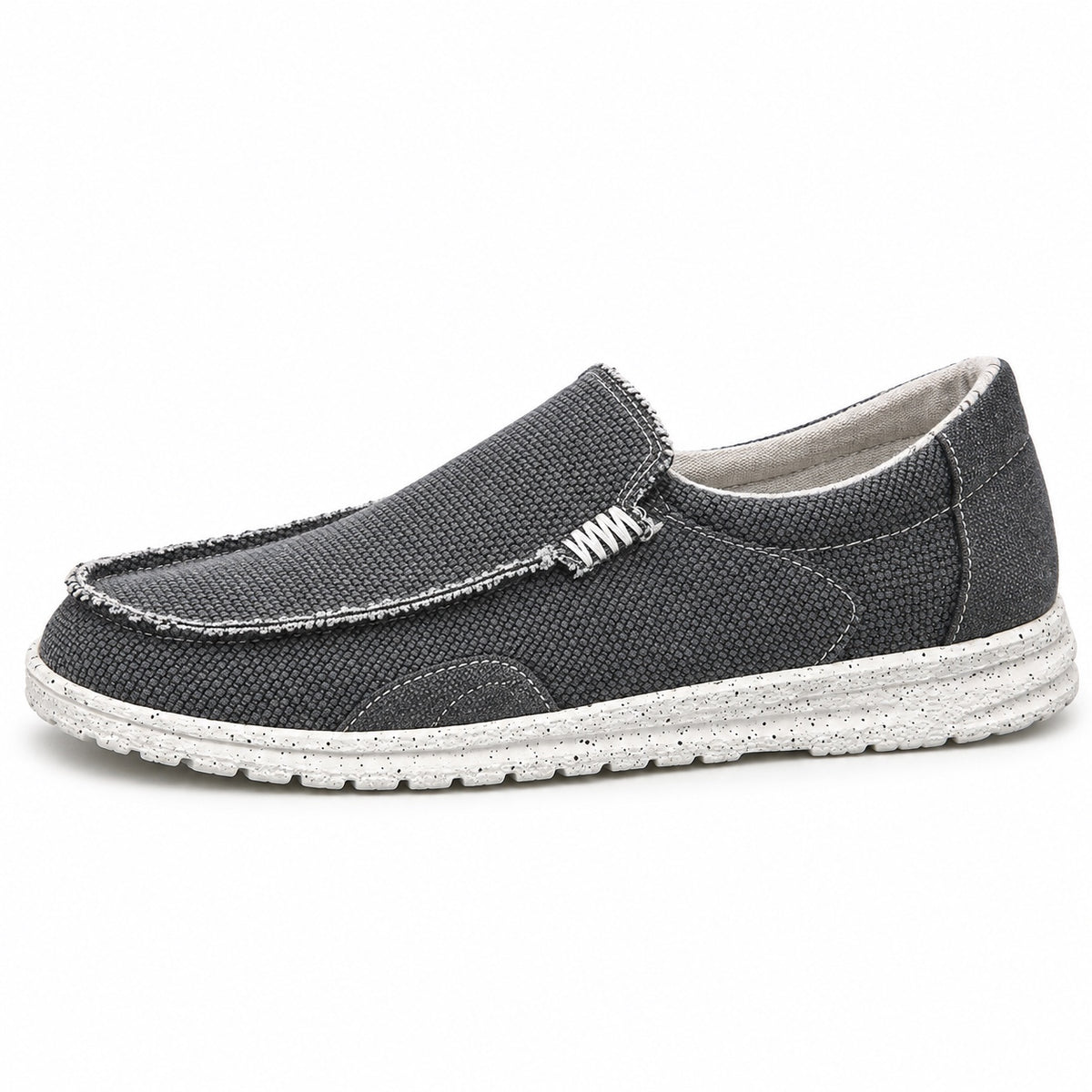 Andy – Men's Slip-On Loafers in Grey