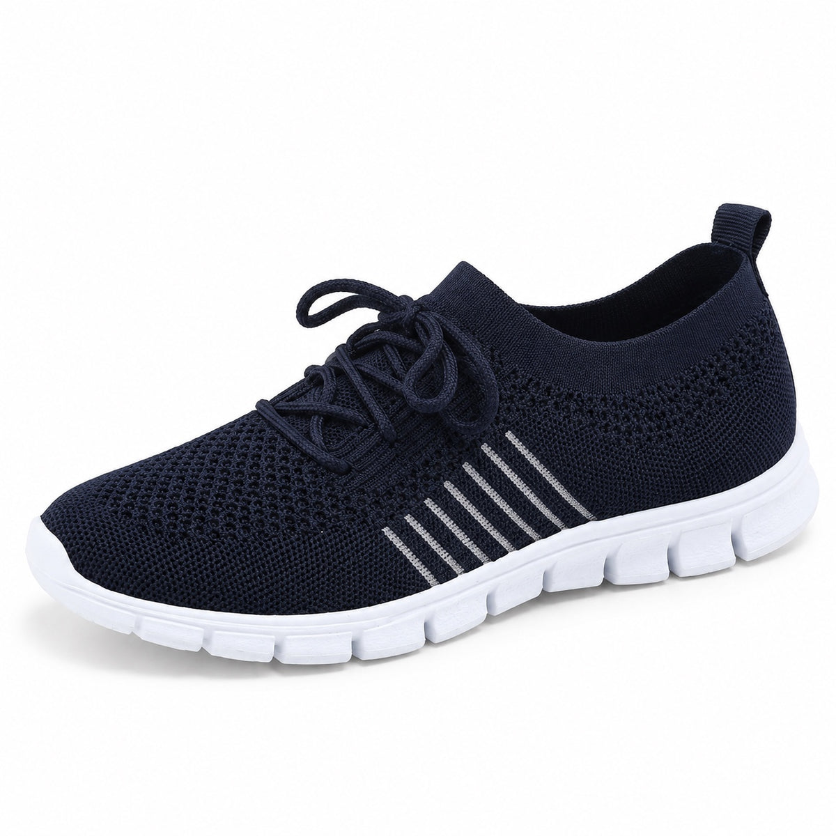 Annie – Women's Arch Support Sneakers in Navy Blue