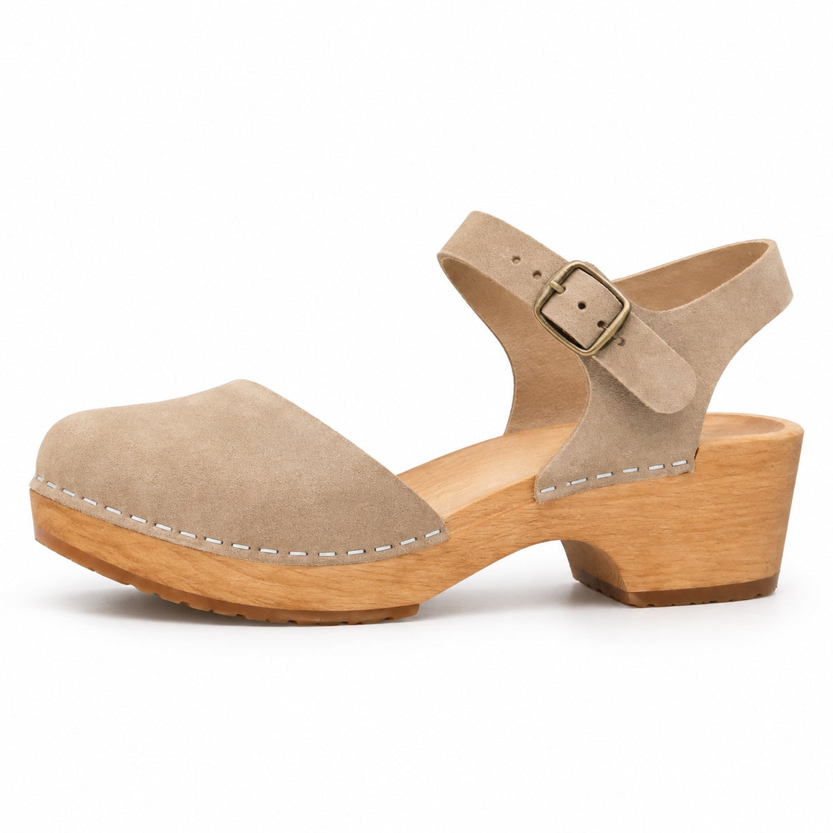 April – Women's Nursing Clogs in Beige