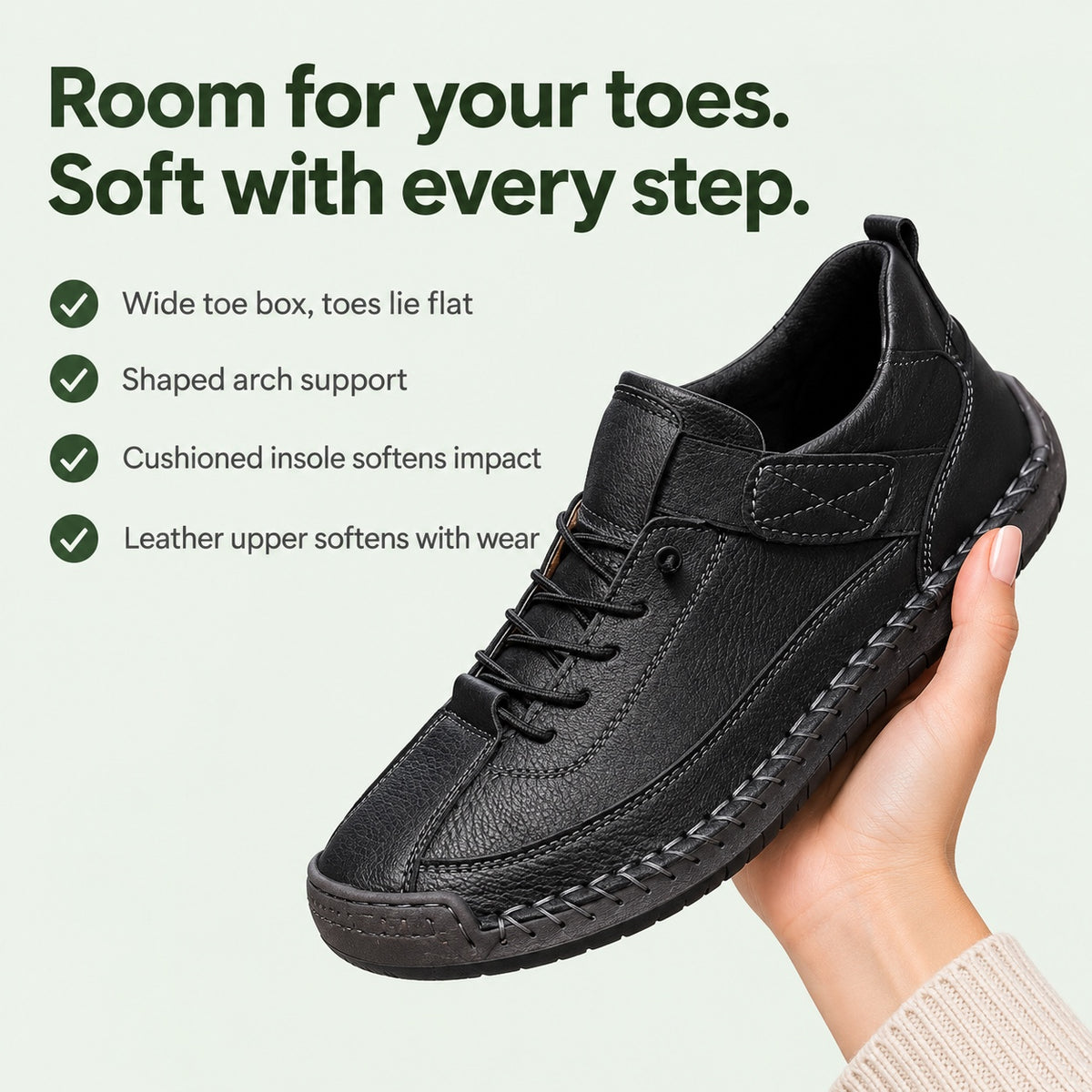 Arlene – Women's Plantar Fasciitis Sneakers, key benefits