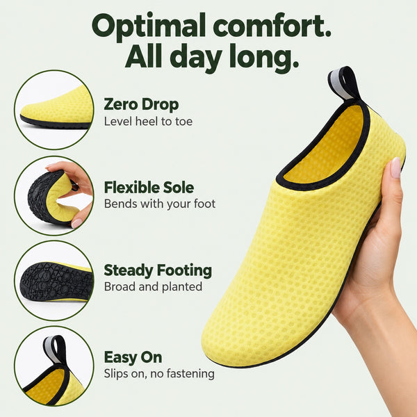 Bailey – Unisex Barefoot Shoes, features