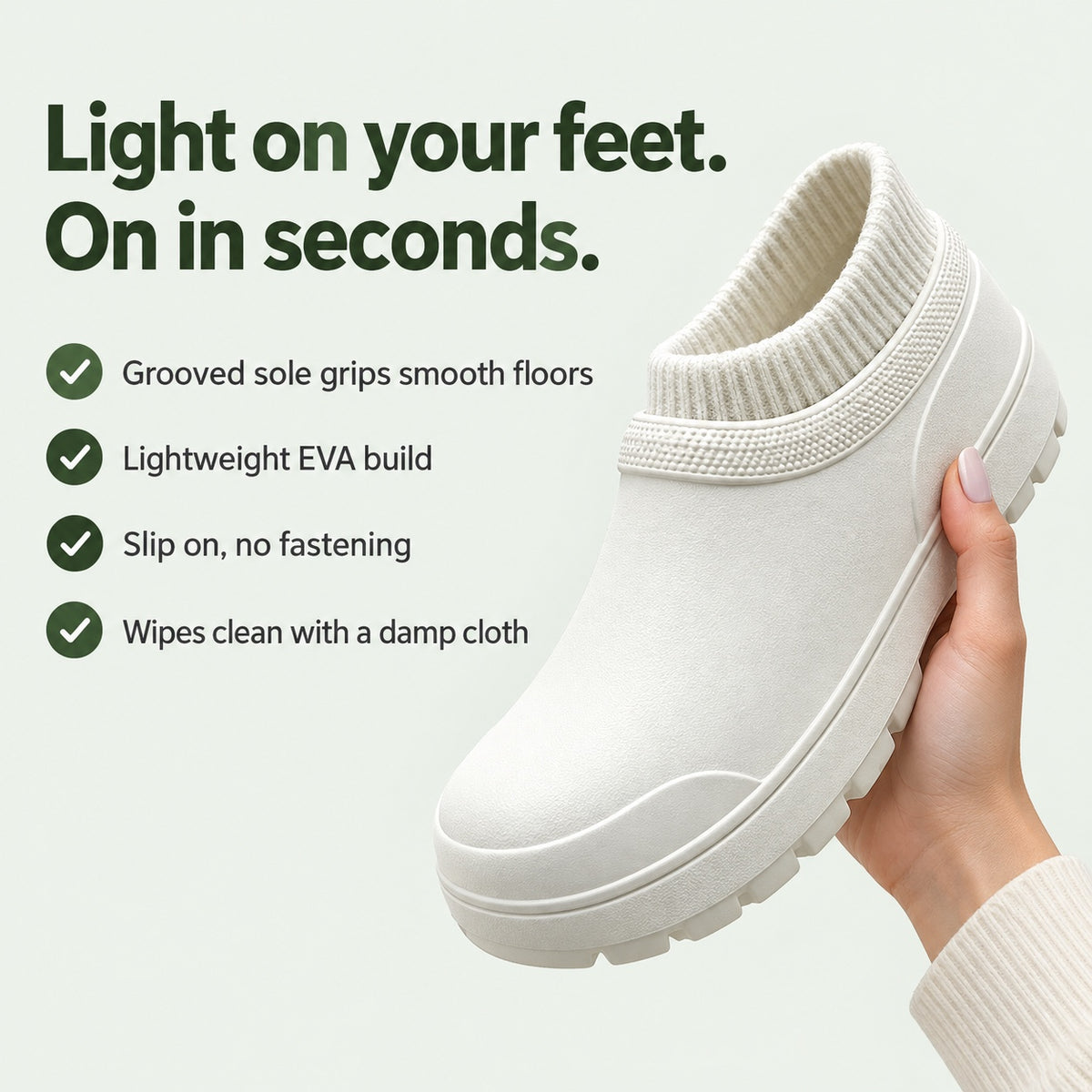 Ballard – Unisex Non-Slip Clogs, key benefits