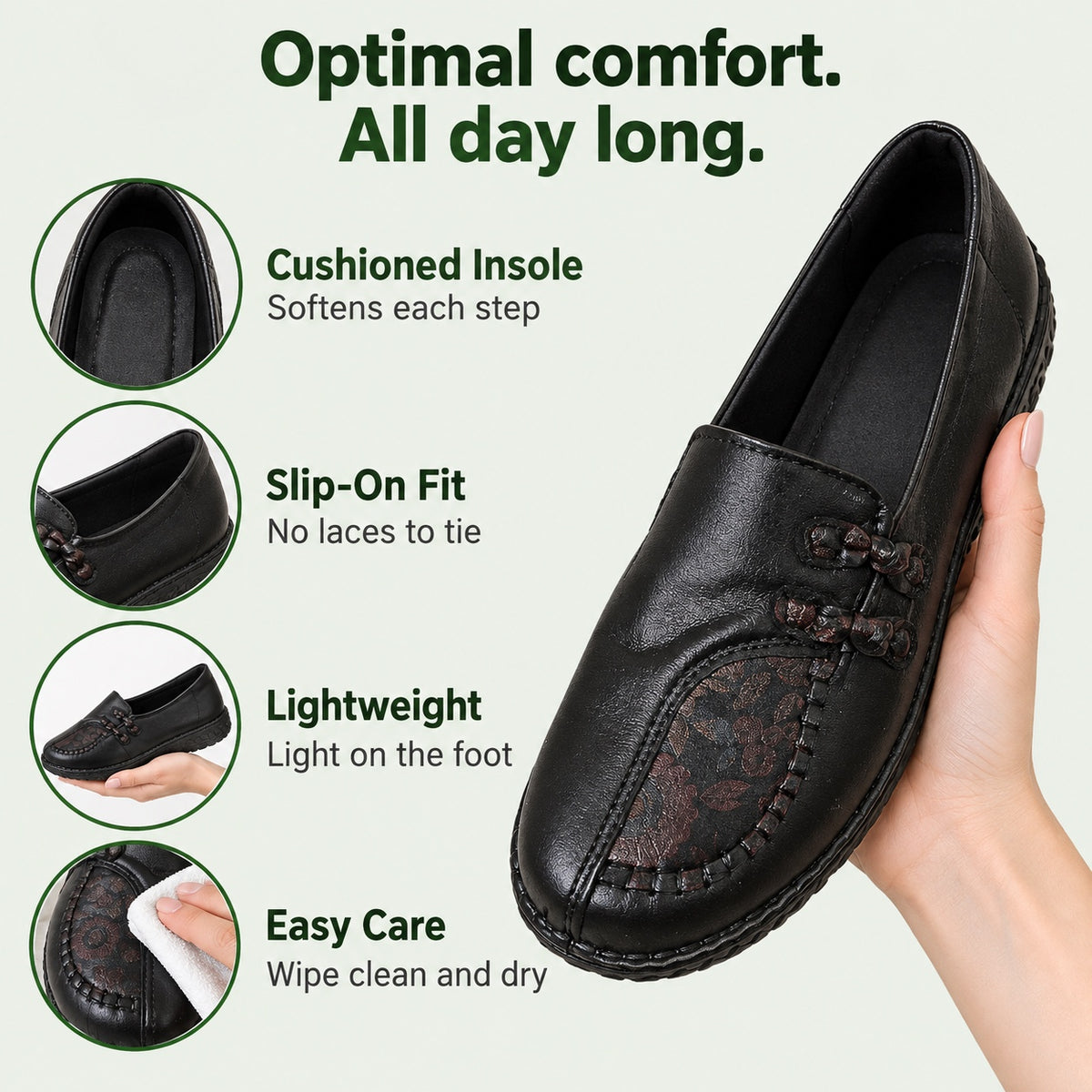 Banks – Unisex Slip-On Loafers, features