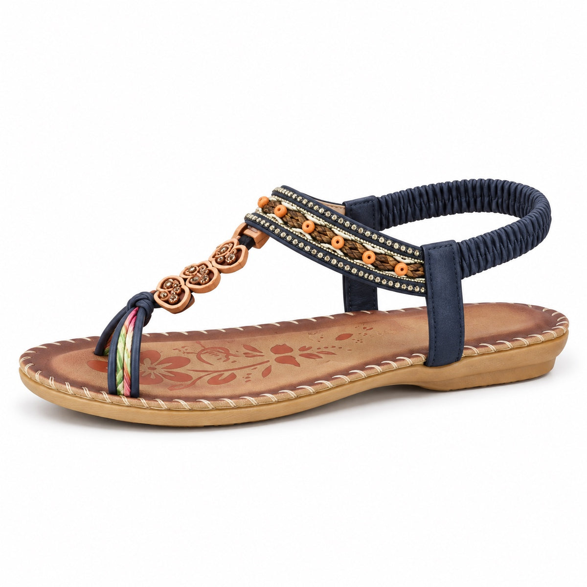 Bass – Unisex Comfortable Sandals in Marine Blue