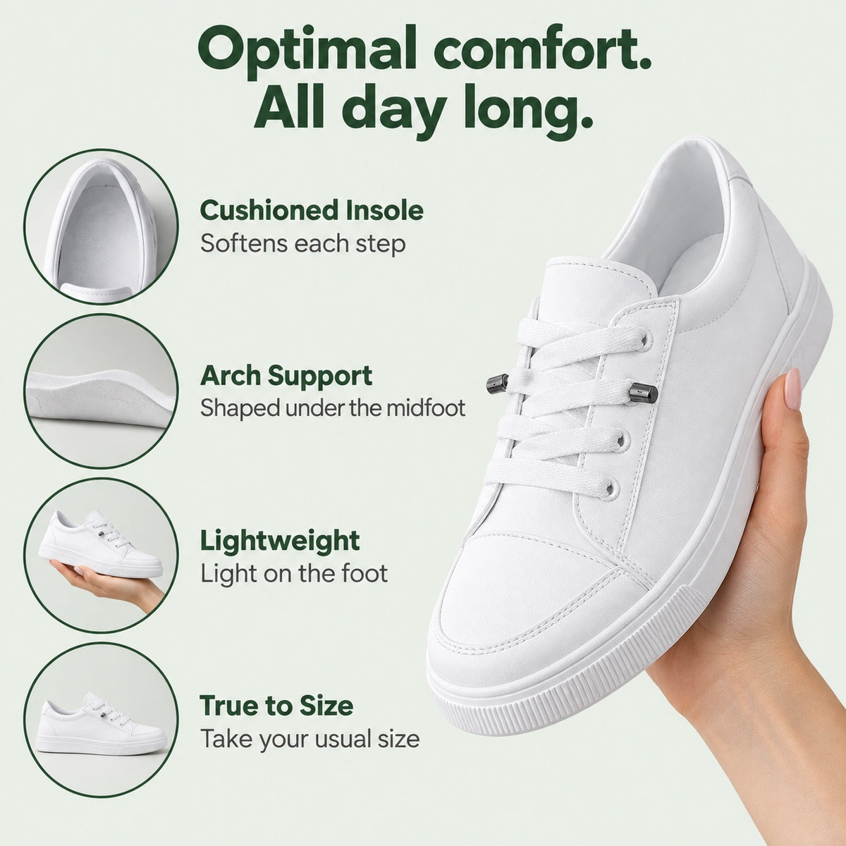 Becker – Unisex Slip-On Sneakers, features