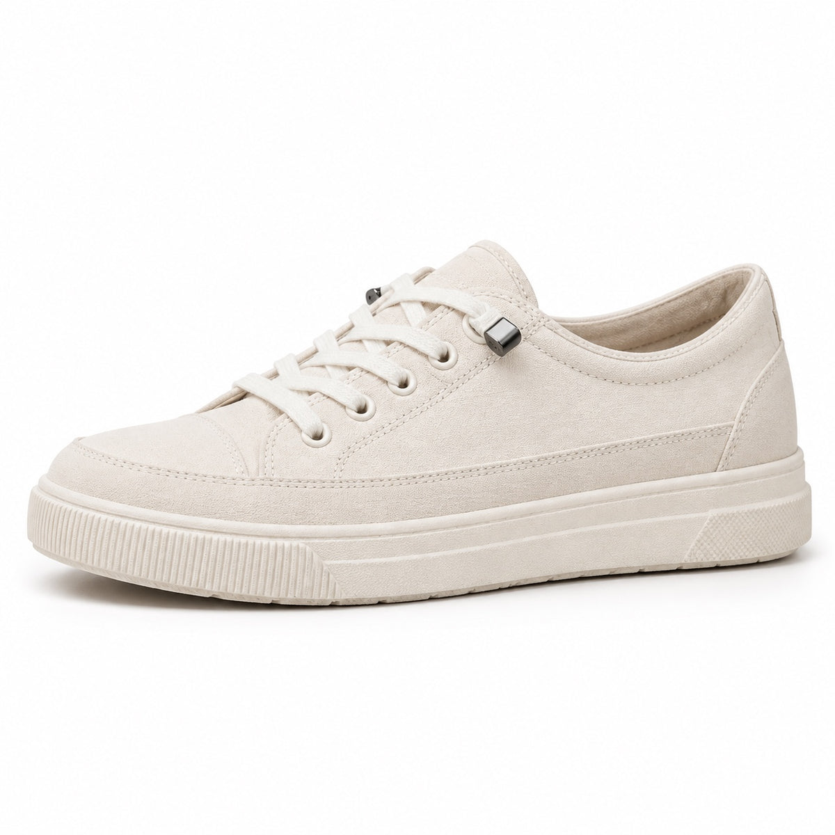 Becker – Unisex Slip-On Sneakers in Off White