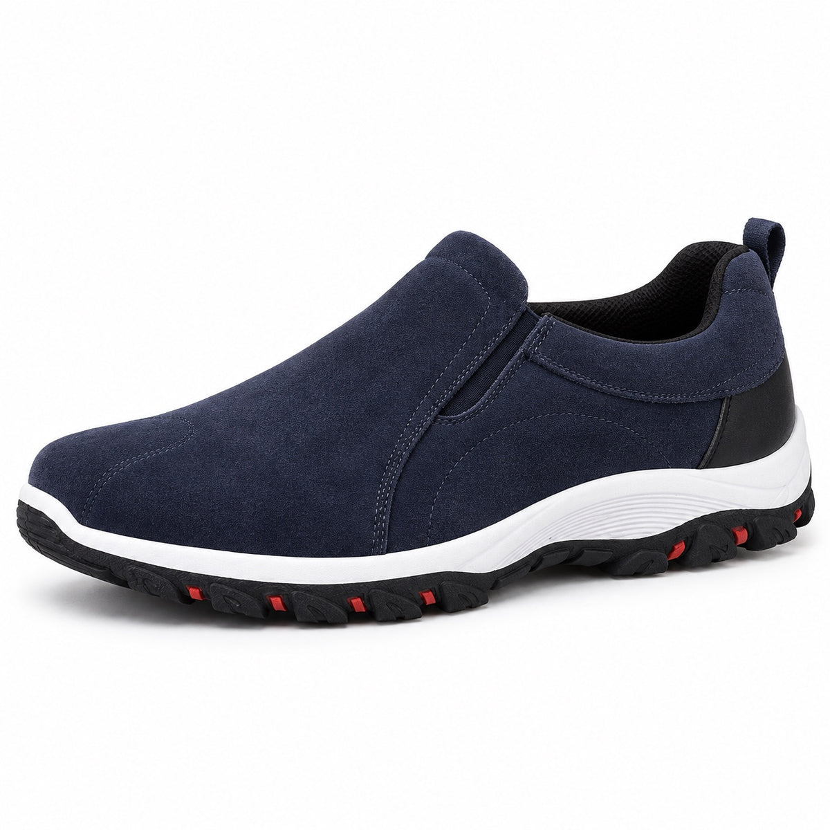 Bennett – Unisex Slip-On Sneakers in Navy