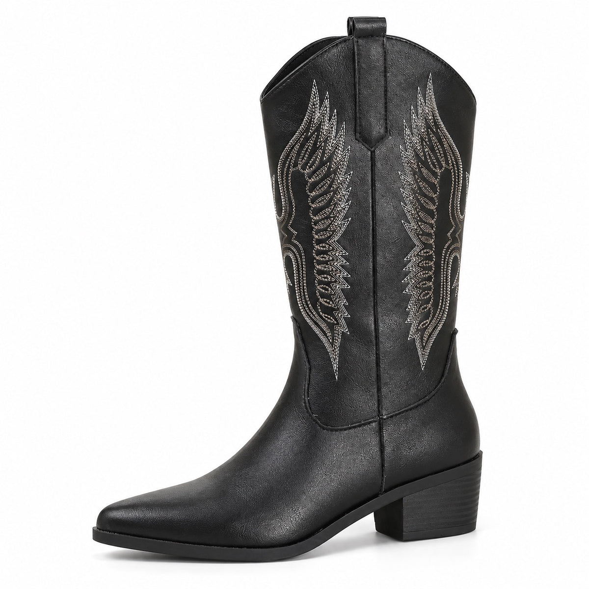 Beth – Women's Wide Calf Boots in Black