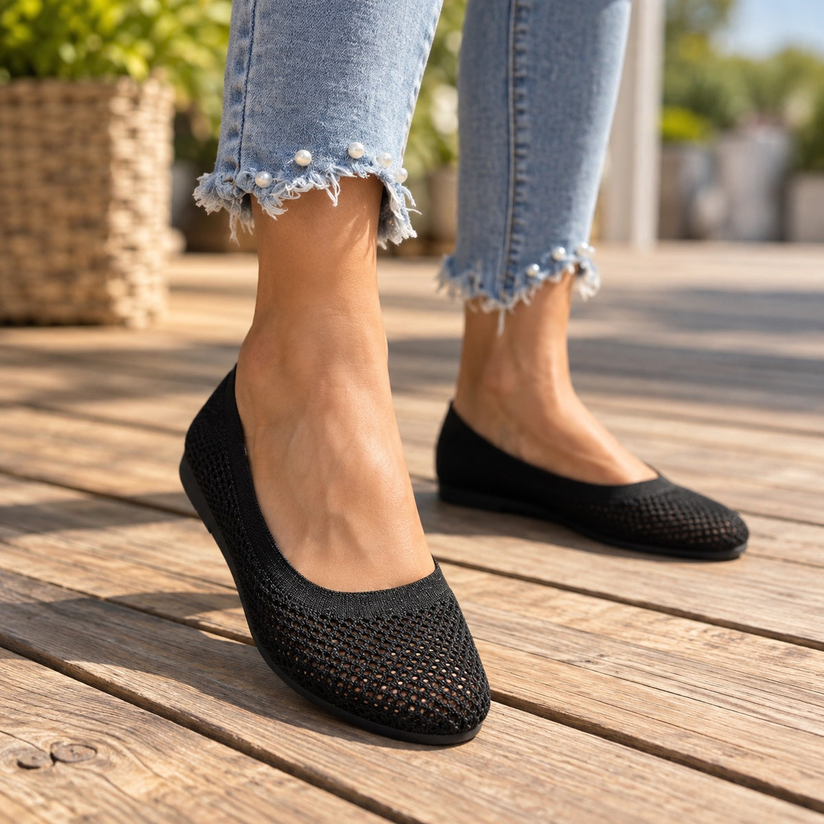 Betty – Women's Orthopedic Shoes, worn on a walk