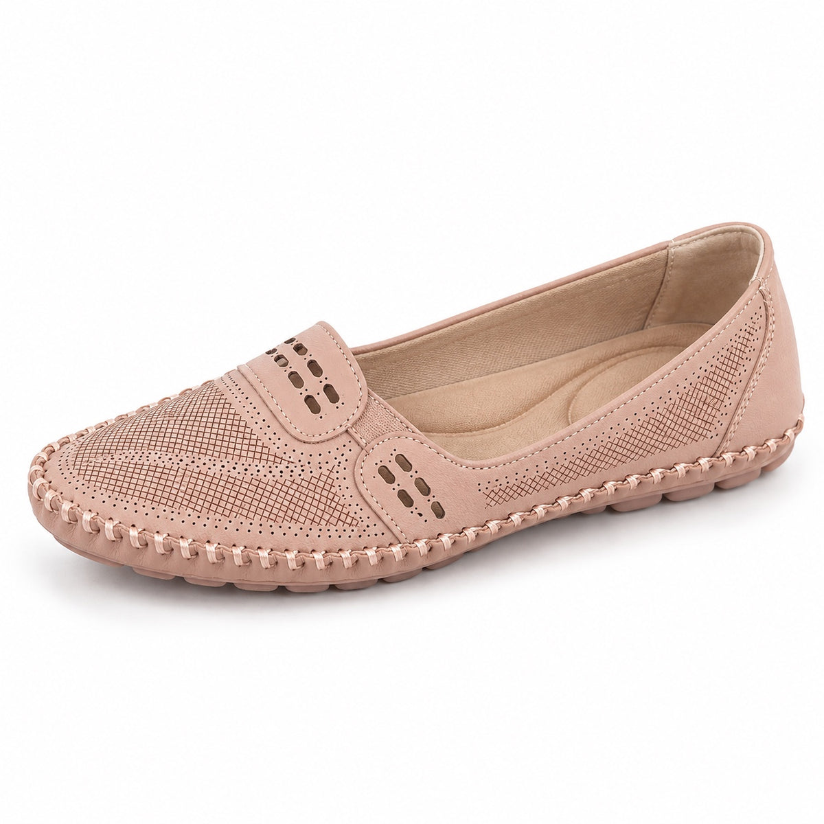 Beverly – Women's Arch Support Shoes in Light Pink