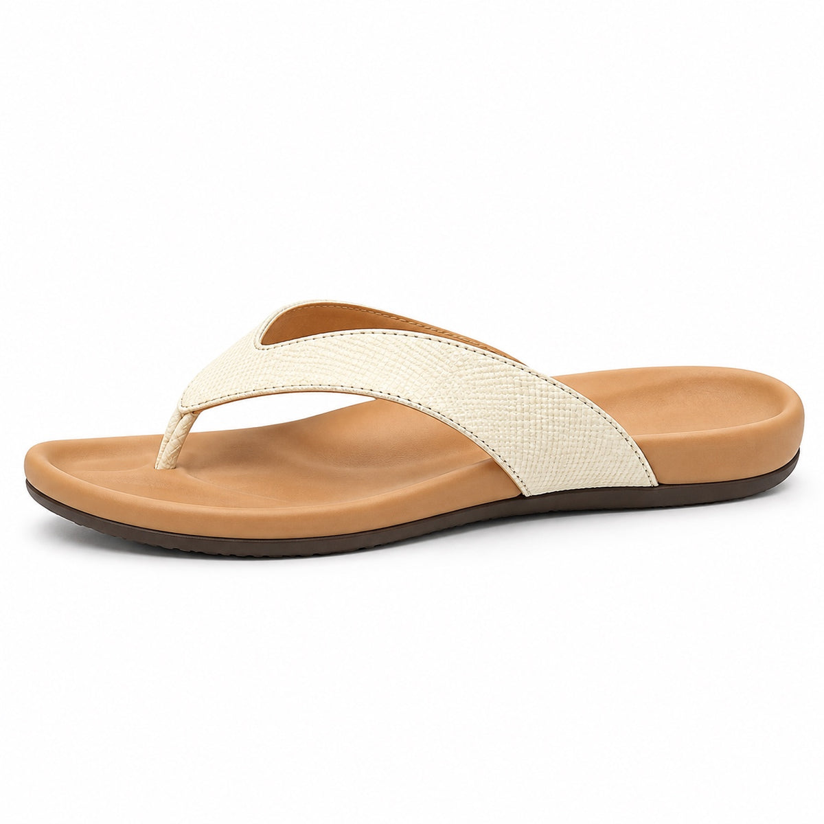 Bishop – Unisex Comfort Slippers in White