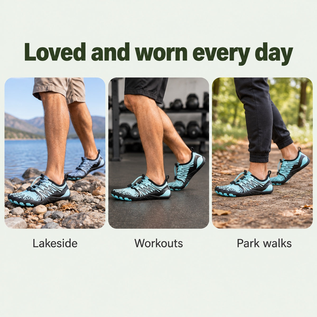 Blake – Unisex Barefoot Shoes, worn every day