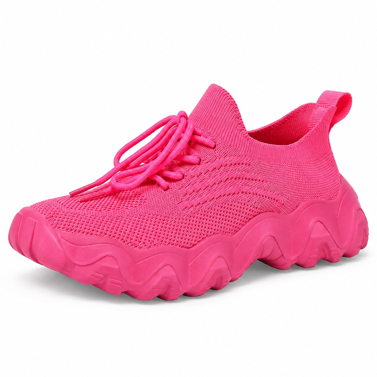 Bonnie – Women's Arch Support Sneakers in Hot Pink