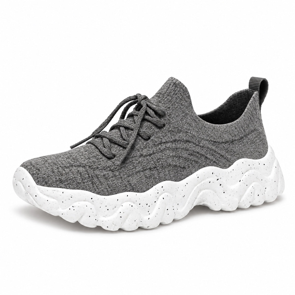 Bonnie – Women's Arch Support Sneakers in Gray & White