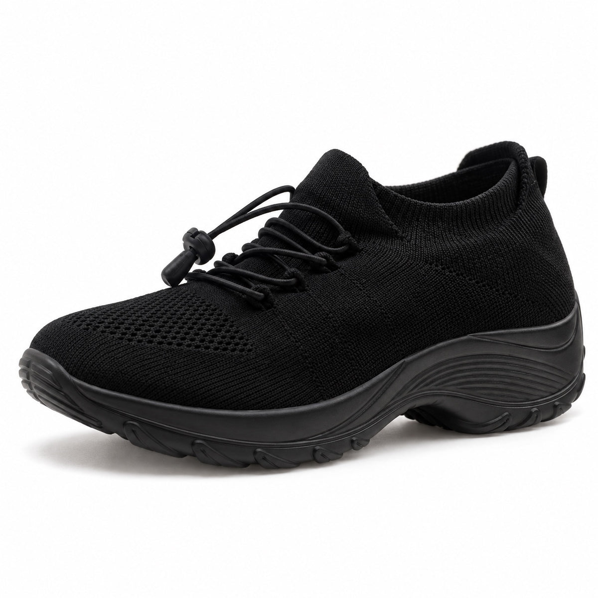 Bowman – Unisex Plantar Fasciitis Shoes in Black
