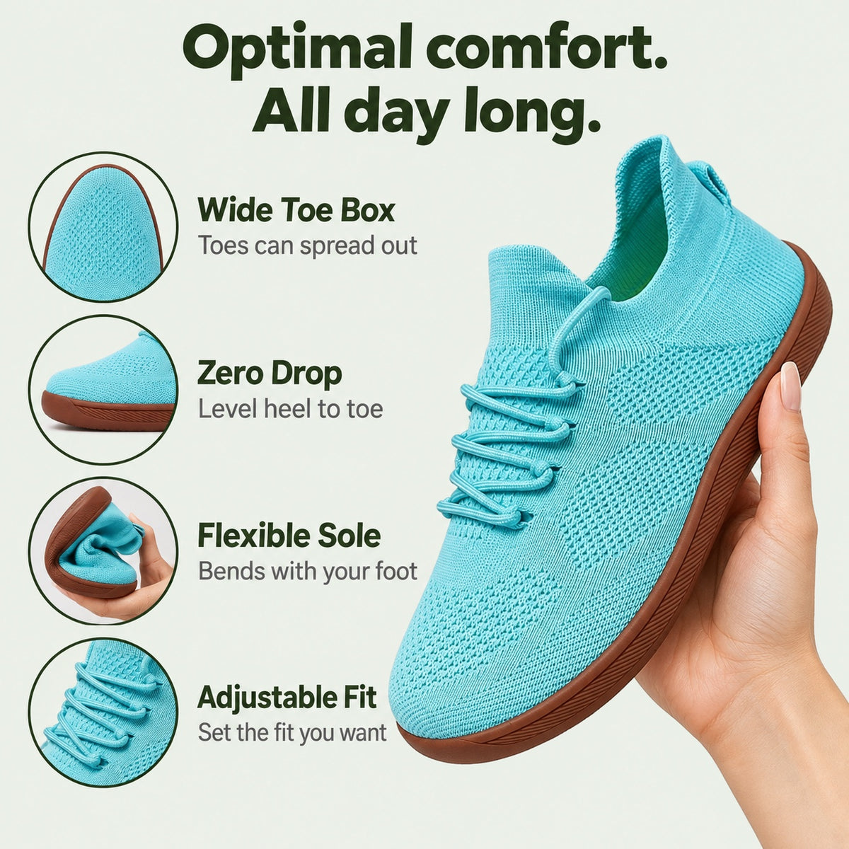 Brandi – Women's Barefoot Shoes, features