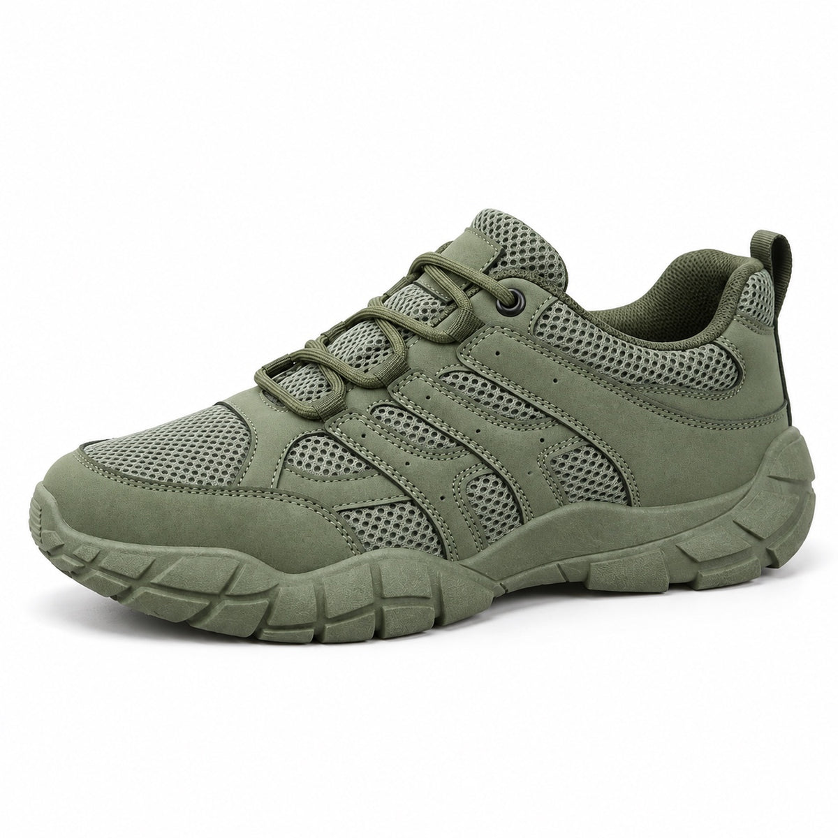 Brent – Men's Walking Sneakers in Green
