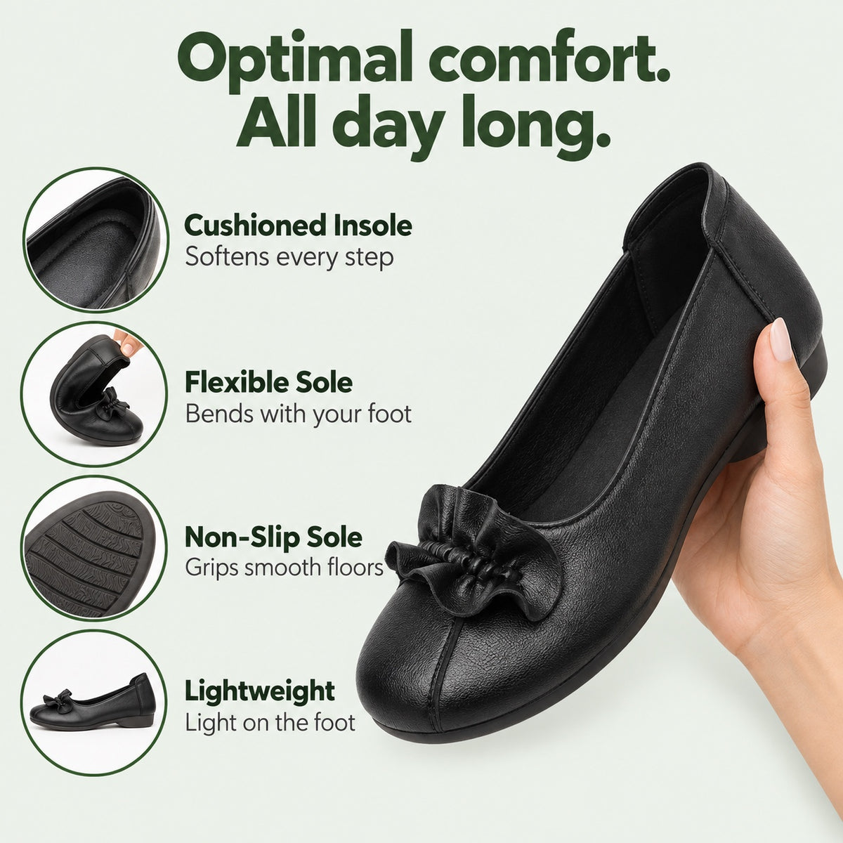 Brooke – Women's Nursing Shoes, features