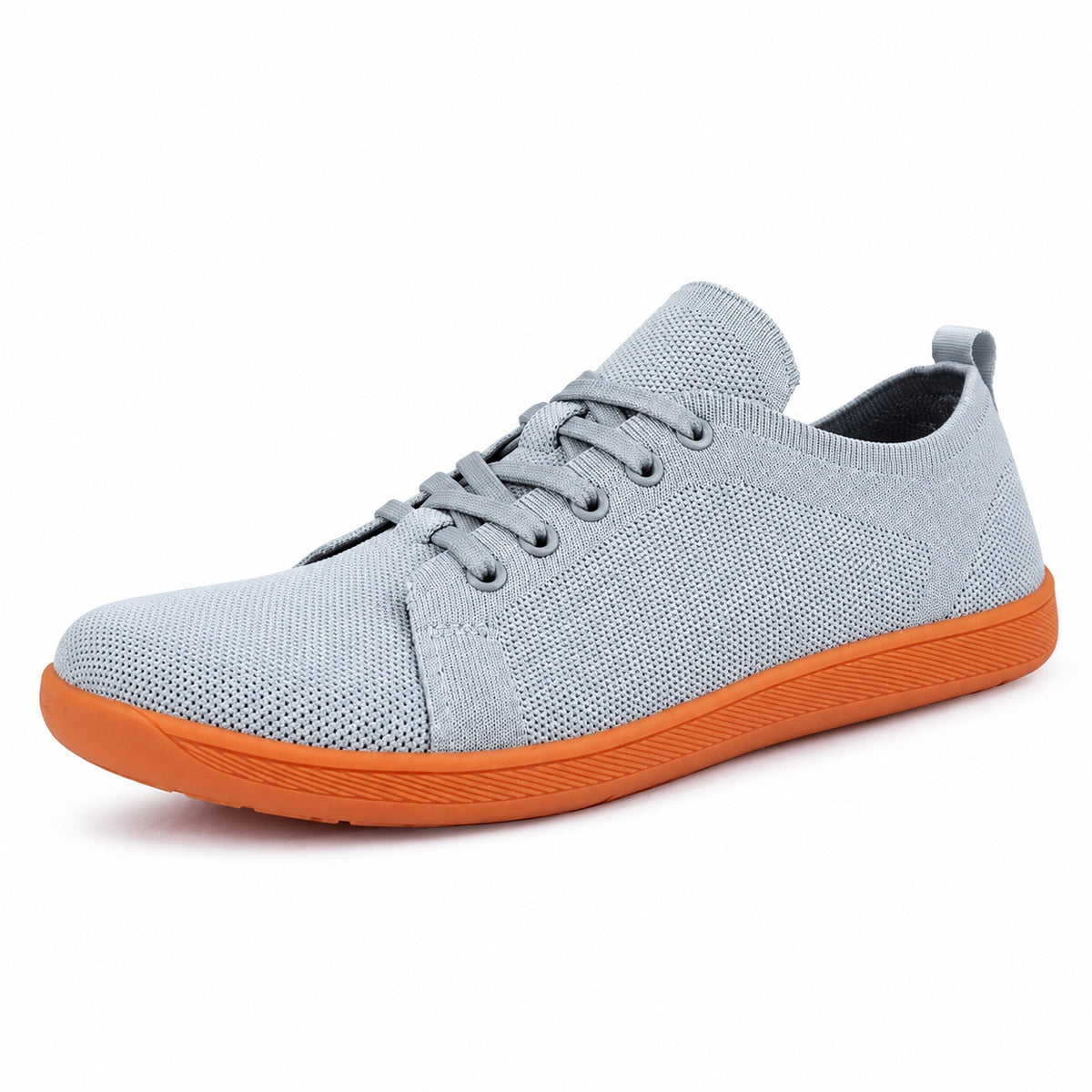 Burns – Unisex Wide Toe Box Sneakers in Light grey