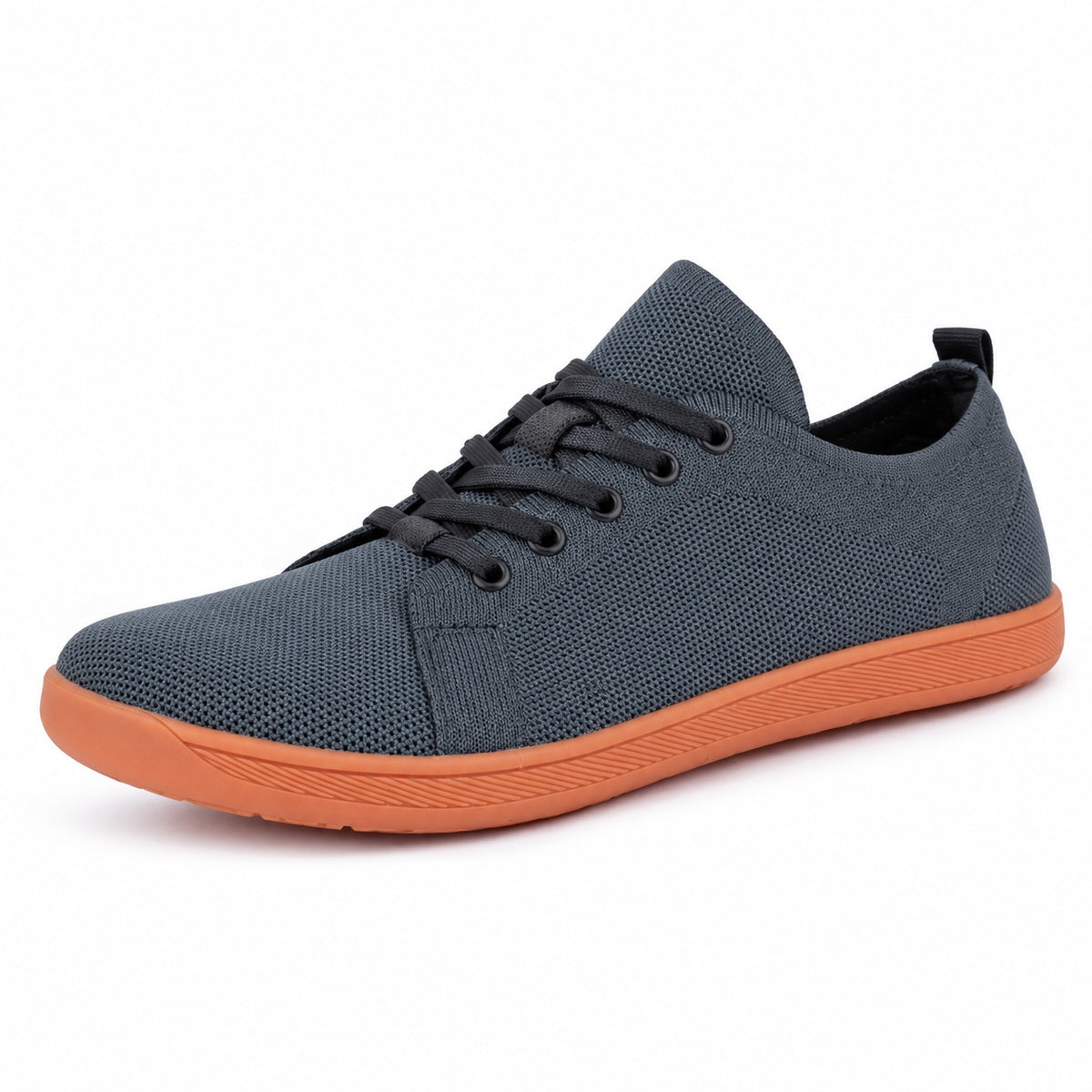 Burns – Unisex Wide Toe Box Sneakers in Dark grey