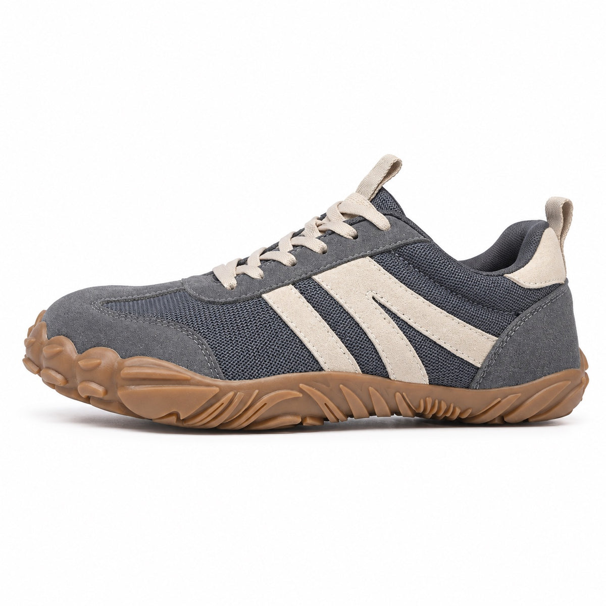 Carey – Unisex Barefoot Shoes in Gray