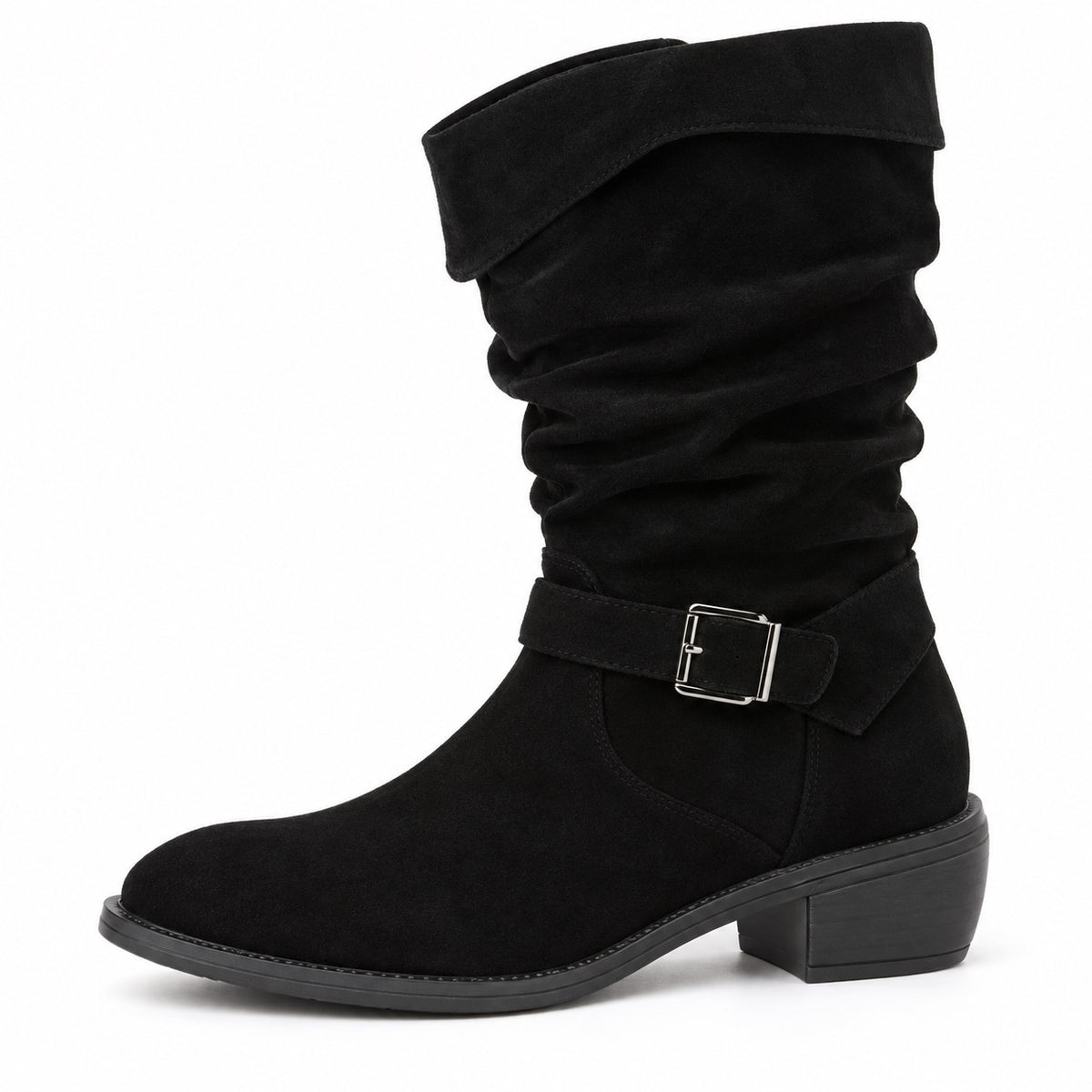 Cassandra – Women's Wide Calf Boots in Black
