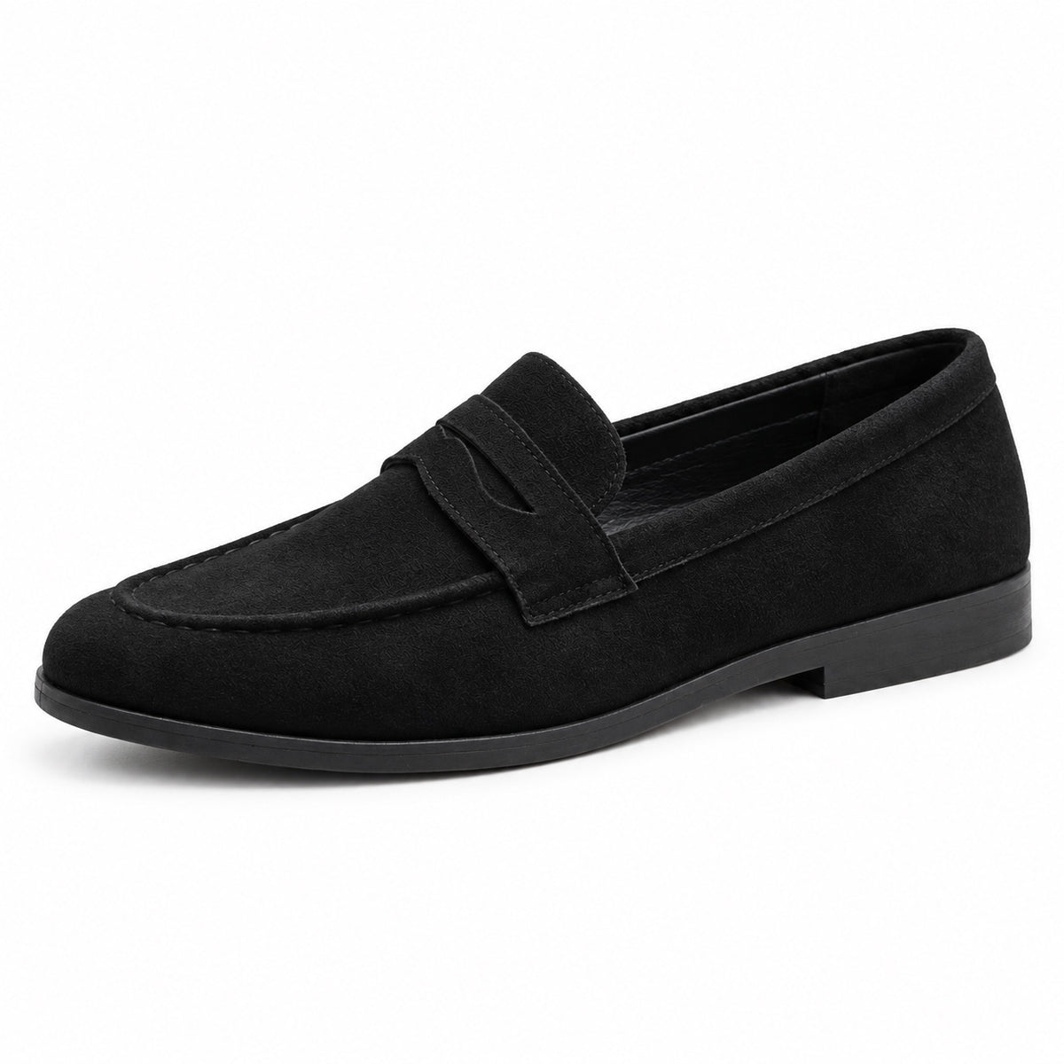Castillo – Unisex Slip-On Loafers in Black