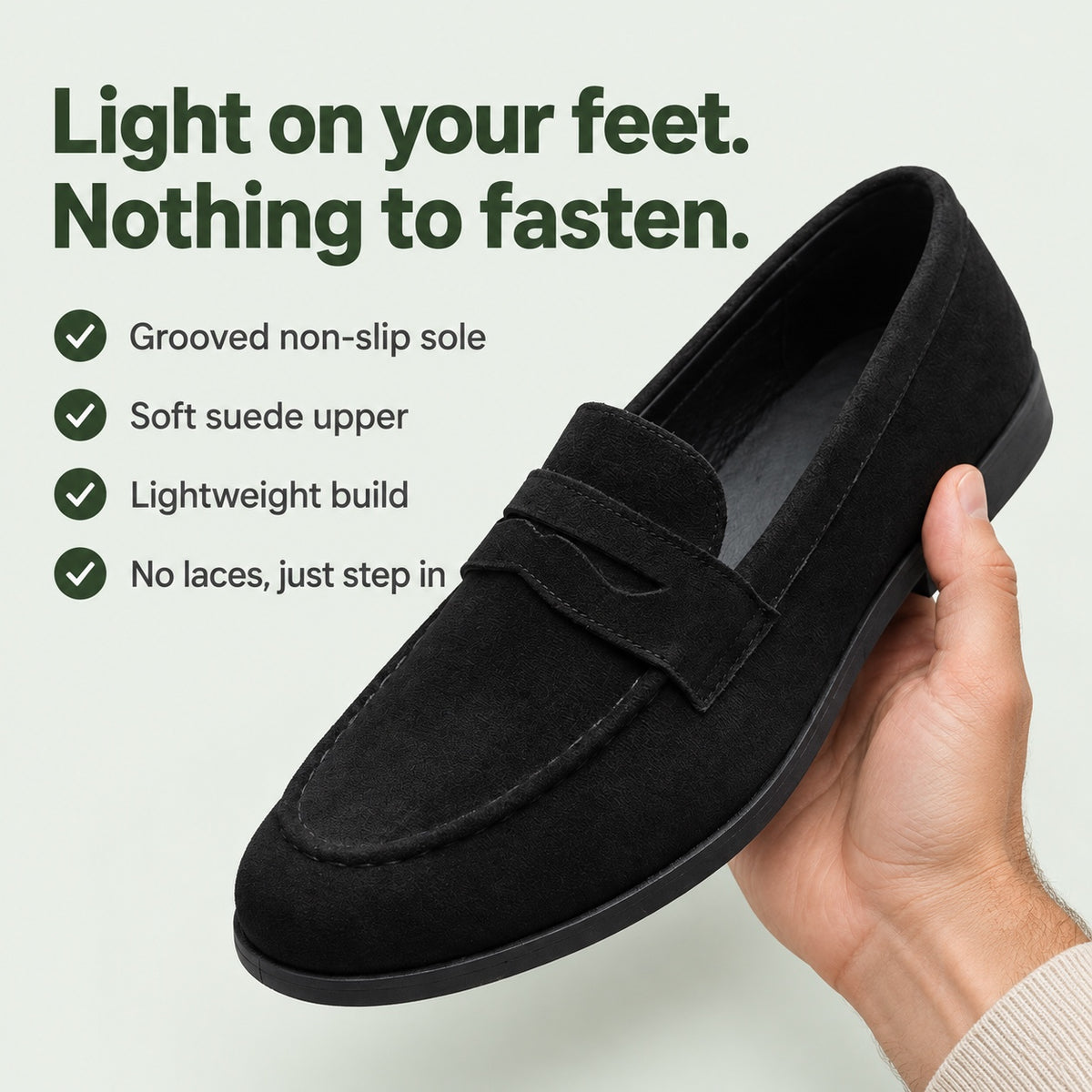 Castillo – Unisex Slip-On Loafers, key benefits