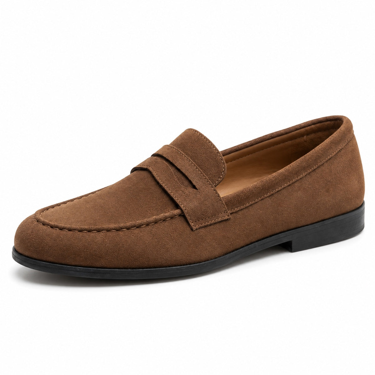 Castillo – Unisex Slip-On Loafers in Brown