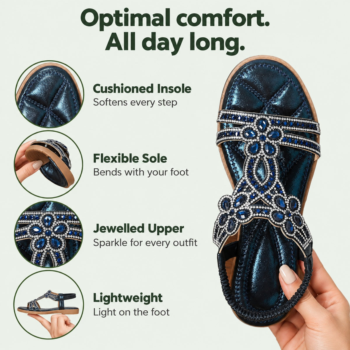 Chapman – Unisex Comfortable Sandals, features
