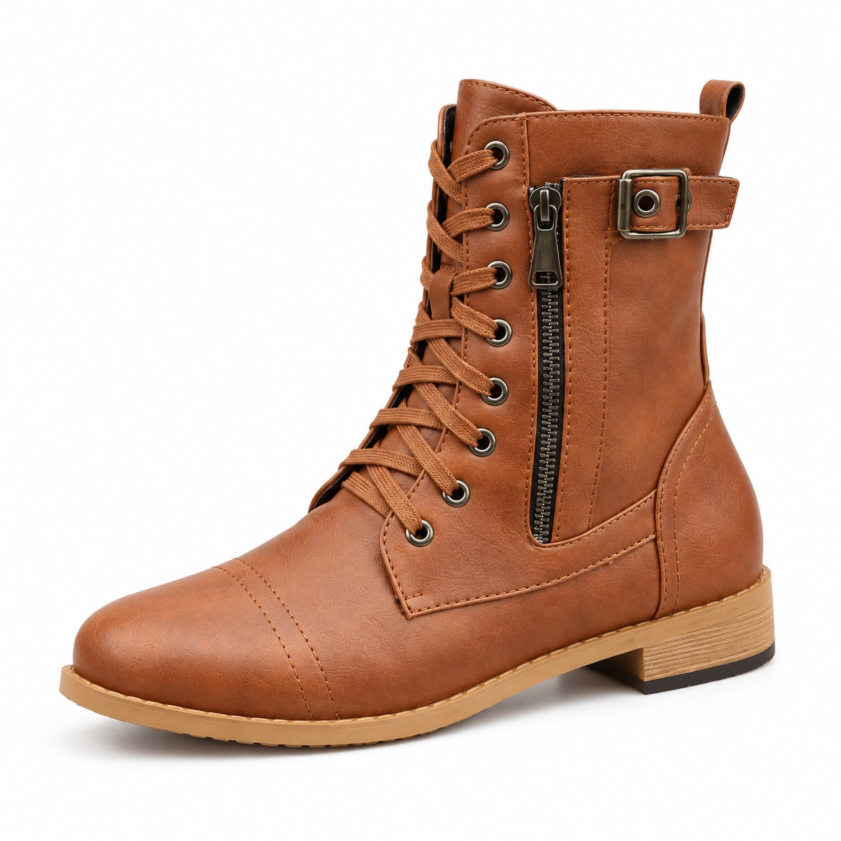 Charlene – Women's Comfort Boots in Brown