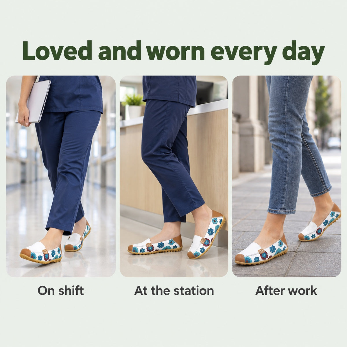 Charlotte – Women's Nursing Shoes, worn every day