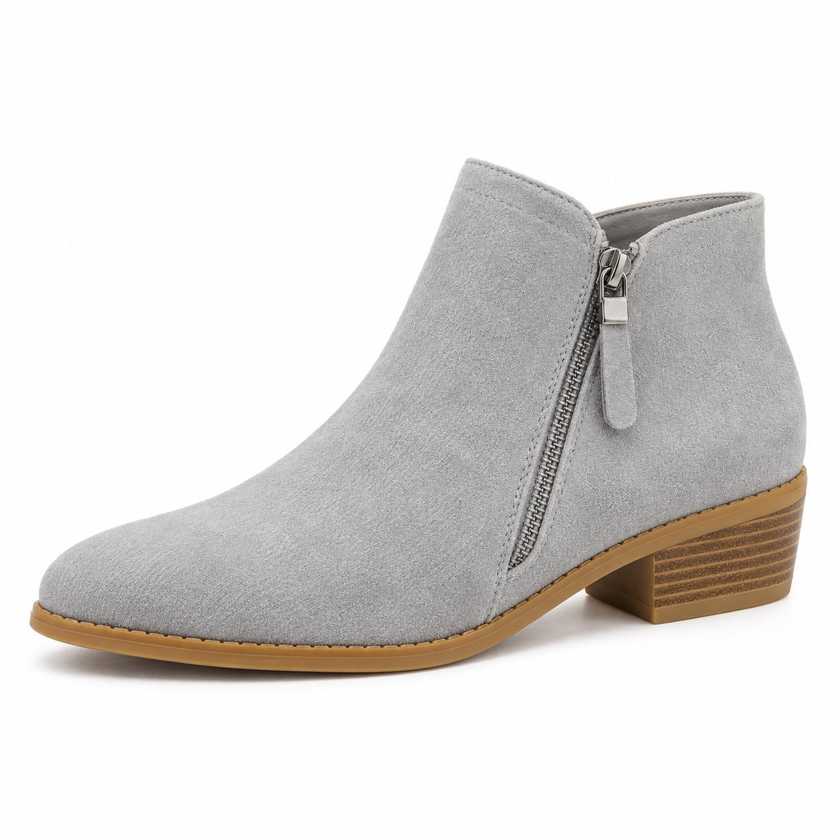 Christine – Women's Comfort Boots in Gray