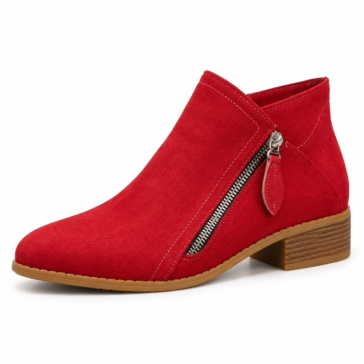 Christine – Women's Comfort Boots in Red