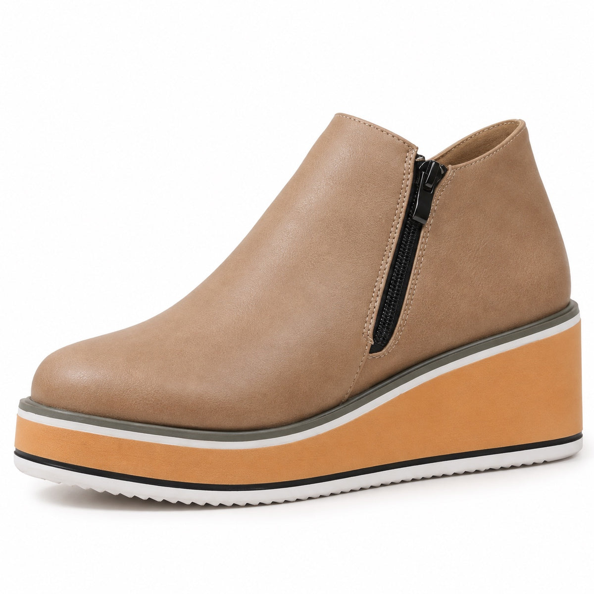 Claire – Women's Non-Slip Shoes in Khaki