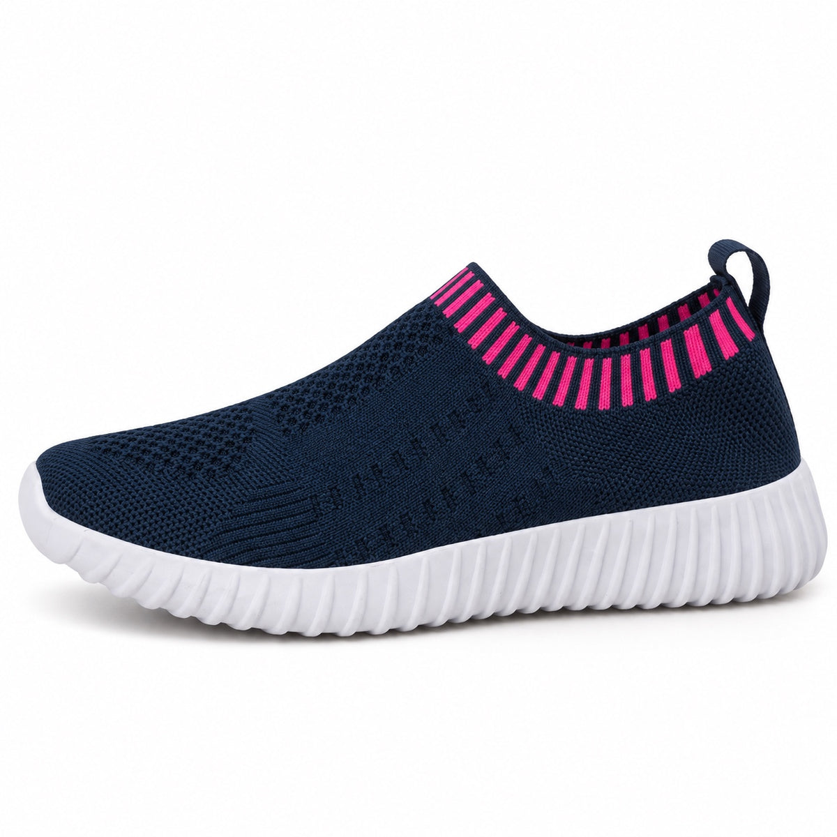 Clara – Women's Plantar Fasciitis Sneakers in Navy Blue