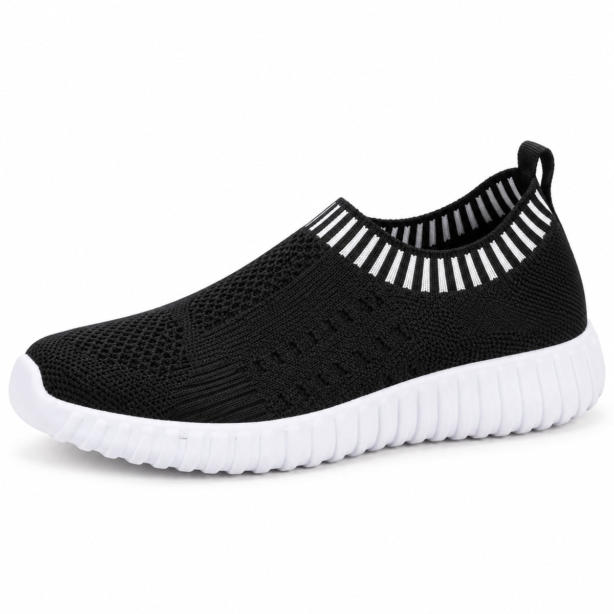 Clara – Women's Plantar Fasciitis Sneakers in Black