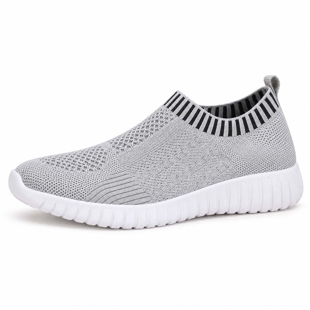 Clara – Women's Plantar Fasciitis Sneakers in Grey