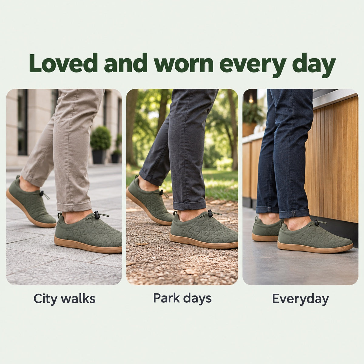 Clifford – Men's Barefoot Sneakers, worn every day