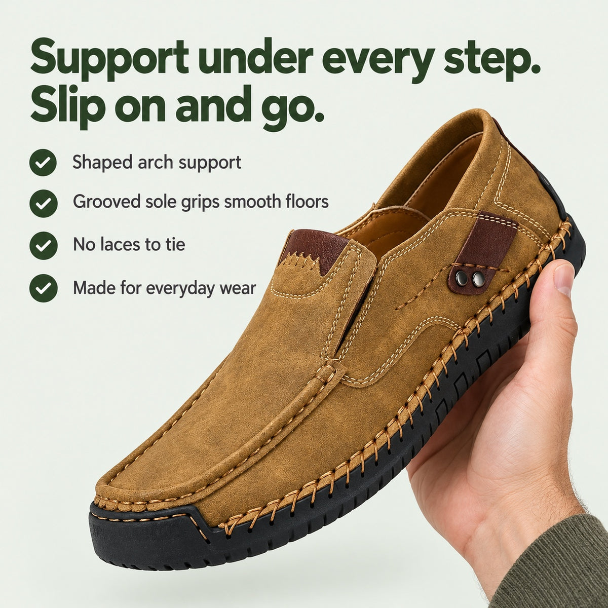 Craig – Men's Plantar Fasciitis Shoes, key benefits