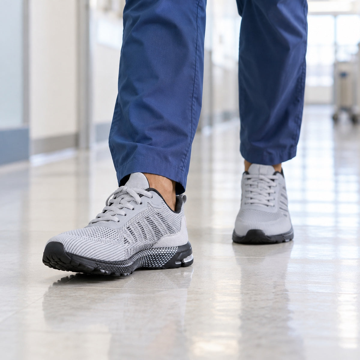 Daisy – Women's Nursing Sneakers, worn on a walk